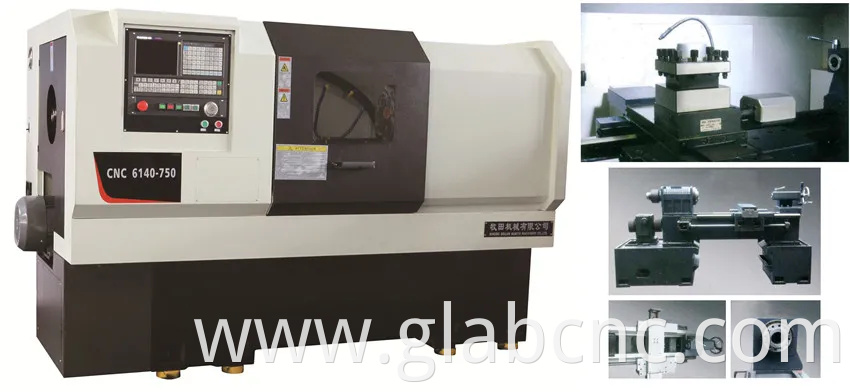 Precision Metal Machining Horizontal CNC Lathe Machine